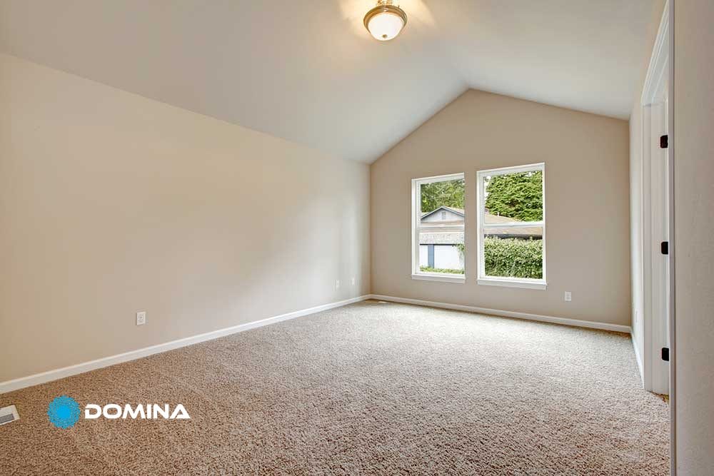 Appartamento con moquette dopo il servizio di pulizia moquette di Domina Pulizie, impresa si pulizia moquette a Milano.